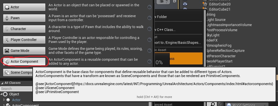 AddActorComponent